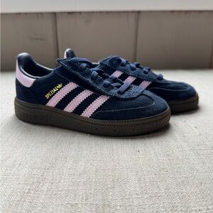 Adidas Spezial Navy and Pink Shoes